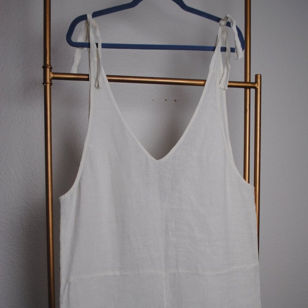 For Days 100% Linen Romper